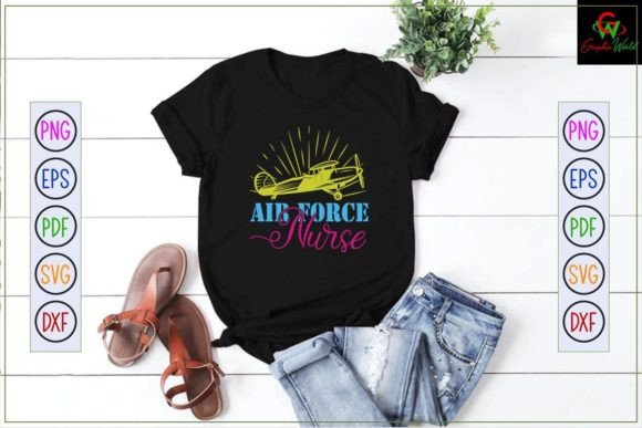 Air Force Nurse Graphics for Crafts