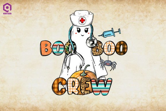 Boo Boo Crew Nurse: Graphics for Crafts