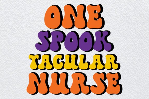 Retro One Spooktacular Nurse Graphics for Crafts
