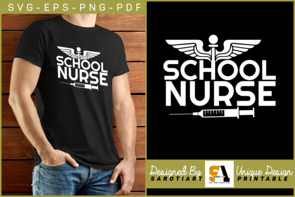 School Nurse Graphics for Crafts & Sales