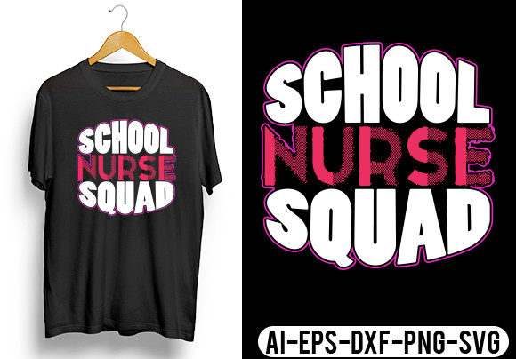 School Nurse Squad Graphics for Crafts