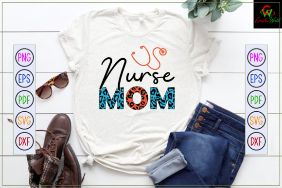 Wife Nurse Mom Graphics for Crafts